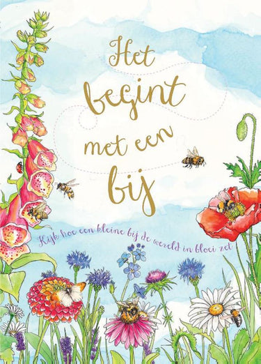 Het begint met een bij. 3+
