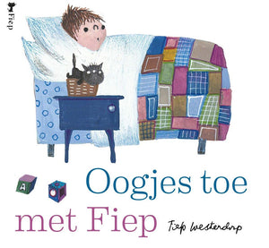 Kartonboekje: oogjes toe met fiep. 2+