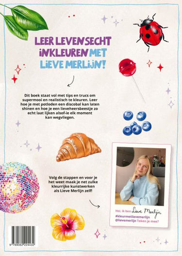 Kleur met lieve merlijn. 10+