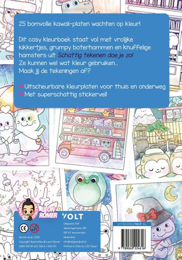 Kawaii: schattig kleuren. 4+