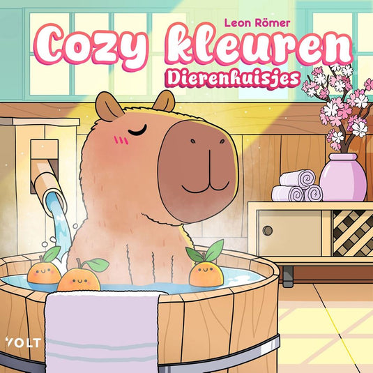 Cozy kleuren: dierenhuisjes.