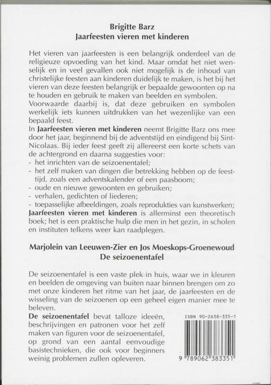 Jaarfeesten vieren met kinderen (pb)