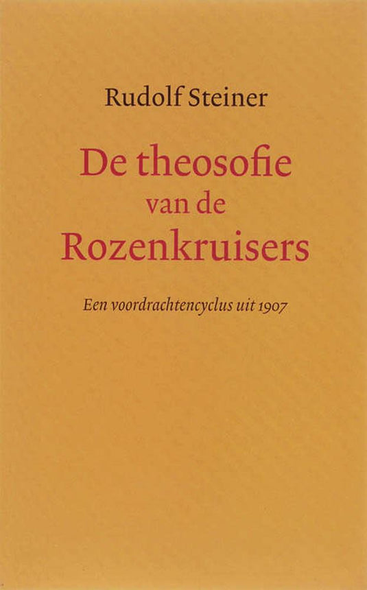 Theosofie van de rozenkruisers.