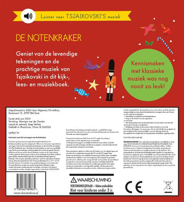 Geluidenboek de notenkraker. 4+