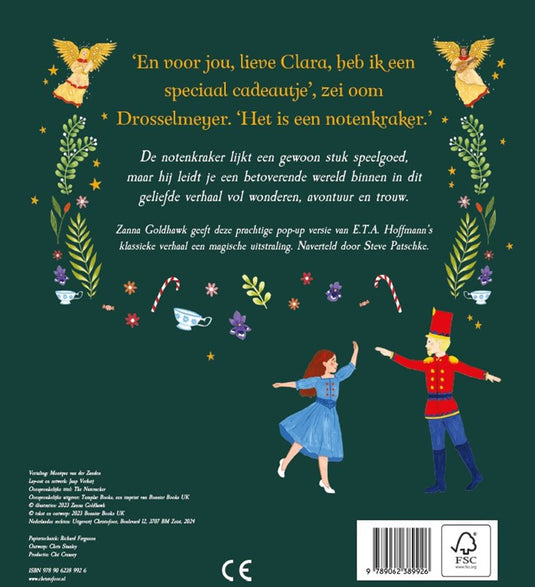 De notenkraker. pop-upboek. 4+