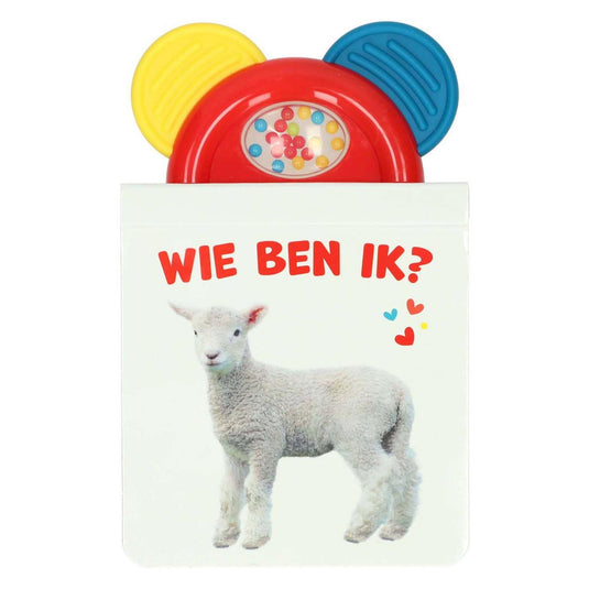 Cuberdon books rammel- en bijtboekje wie ben ik? - babydieren