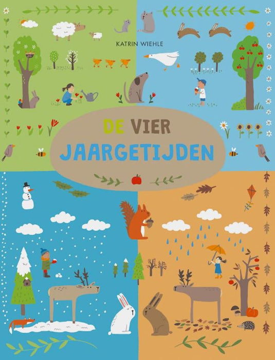 De vier jaargetijden. 4+ 16 bladzijden.