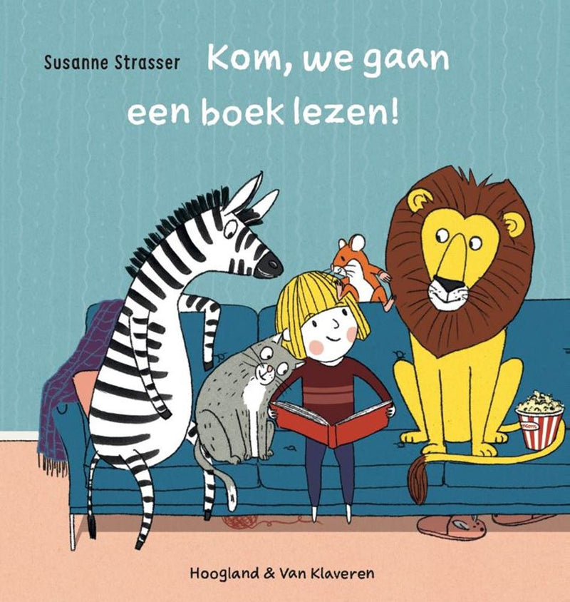ギャラリービューアに画像をロードする, Kom, we gaan een boek lezen!

