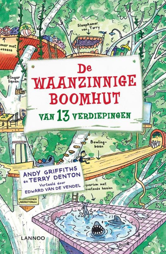 Centraal boekhuis de waanzinnige boomhut van 13 verdiepingen