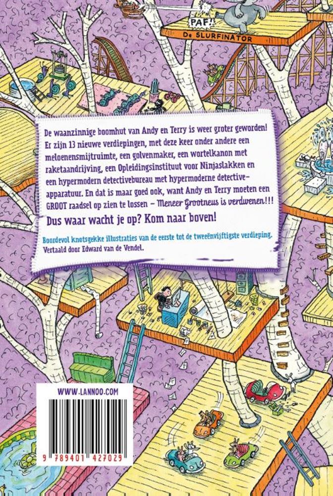 Afbeelding laden in galerijviewer, De waanzinnige boomhut 4: 52 verdiepinge
