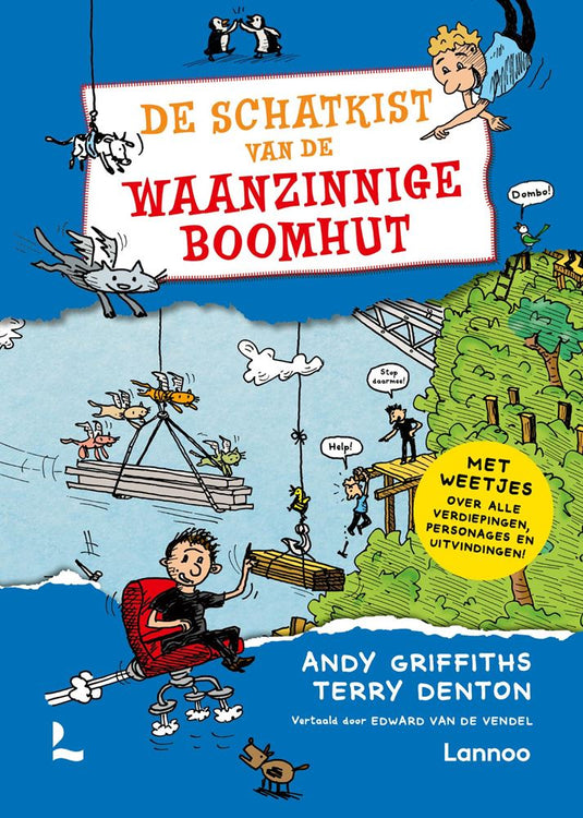 Centraal boekhuis de schatkist van de waanzinnige boomhut.