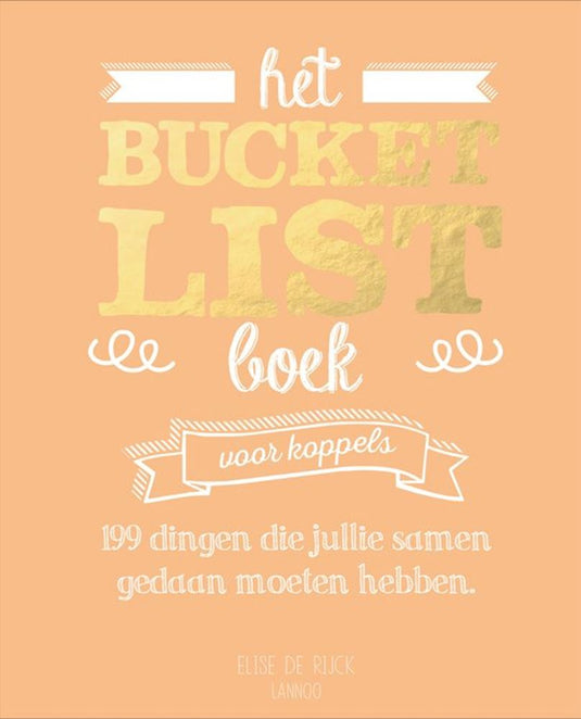 Het bucketlistboek voor koppels