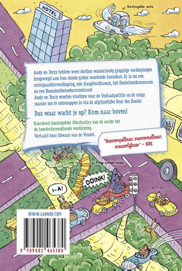 Centraal boekhuis de waanzinnige boomhut van 117 verdiepingen