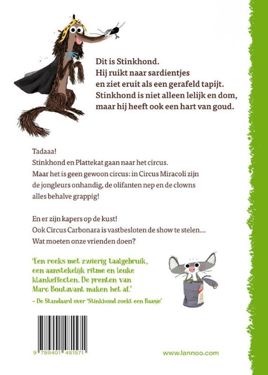Stinkhond naar het circus. 6+