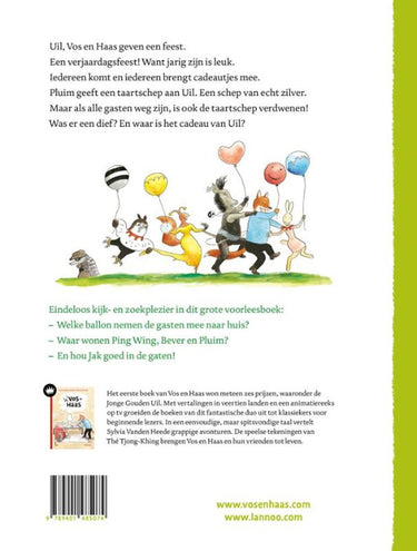 Vos en haas - waar is het cadeau? 3+