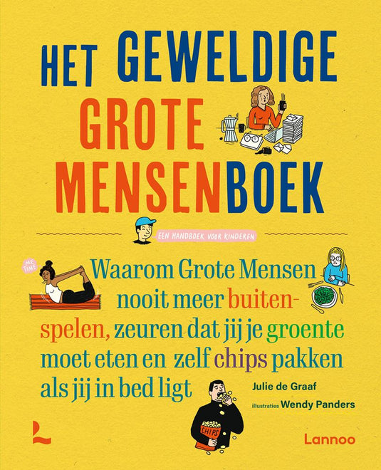 Het geweldige grote mensenboek. 8+