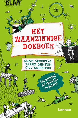 Centraal boekhuis de waanzinnige boomhut. doeboek. 7+