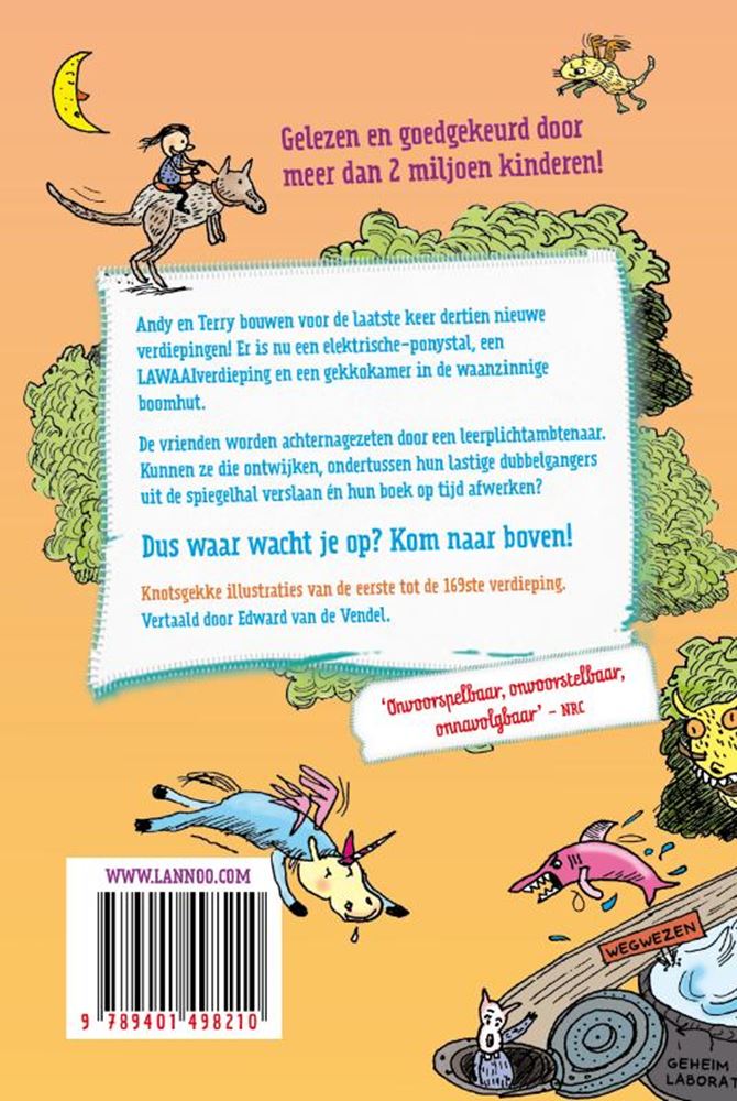 Afbeelding laden in galerijviewer, Centraal boekhuis de waanzinnige boomhut van 169 verdiepingen
