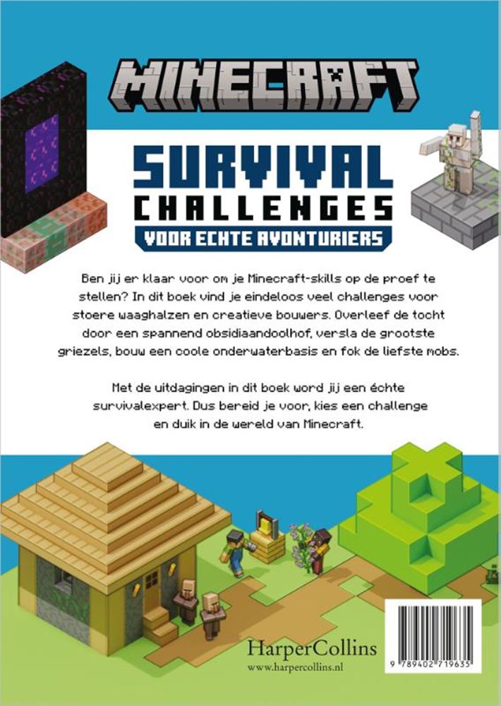 Afbeelding laden in galerijviewer, Minecraft survival challenges 7+
