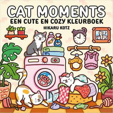 Cat moments – een cute en cozy kleurboek