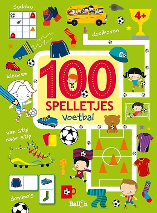100 spelletjes - voetbal. 4+