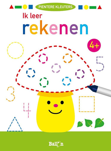 Standaard uitgeverij ik leer rekenen (wipe and clean) 4+