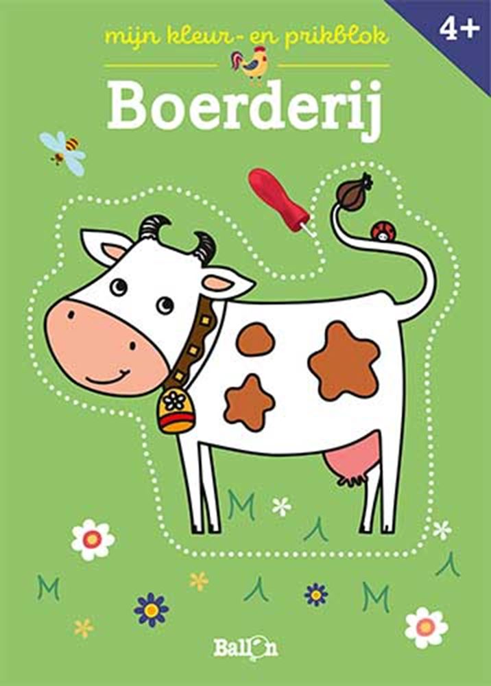 ギャラリービューアに画像をロードする, De ballon mijn kleur-en prikblok boerderij. 4+
