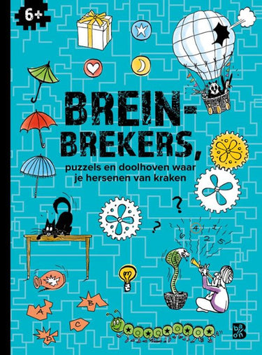 Standaard uitgeverij breinbrekers blauw