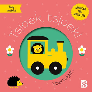 Standaard uitgeverij kijkboekje met spiegeltje: tsjoek, tsjoe | 3 stuks