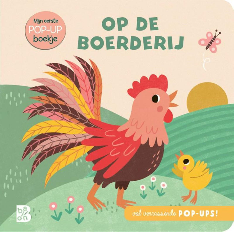 Afbeelding laden in galerijviewer, Standaard uitgeverij mijn eerste pop-upboekje: op de boerderi
