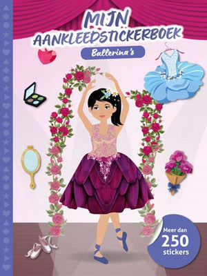 Mijn aankleedstickerboek: ballerina's 4+