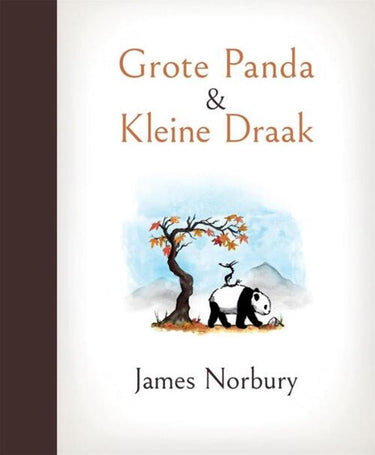 Grote panda en kleine draak.
