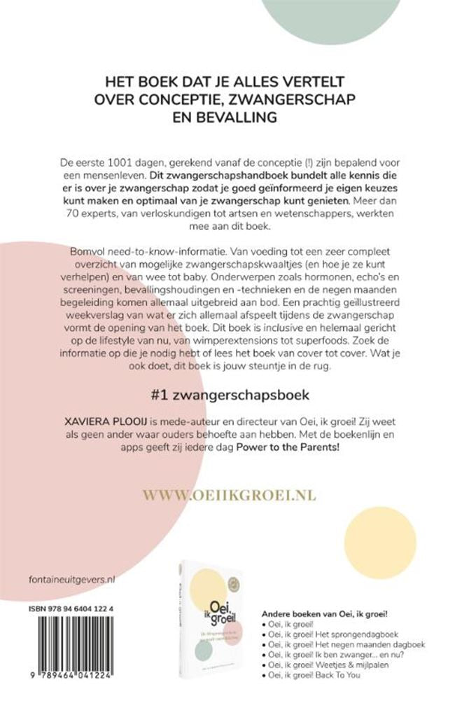Afbeelding laden in galerijviewer, Oei, ik groei! hét zwangerschapshandboek

