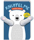 Leesvriendje sam knuffel me kleine ijsbeer. (karton)