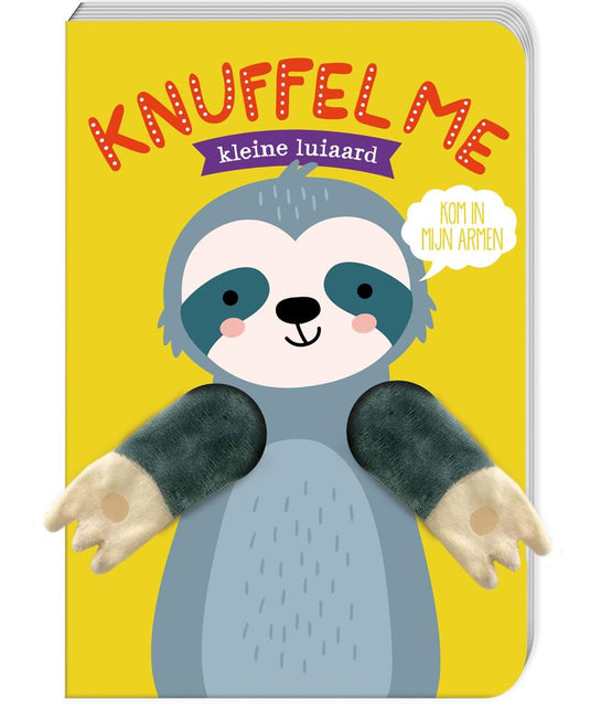 Knuffel me kleine luiaard. (karton)