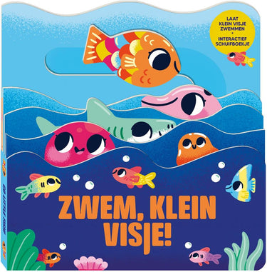 Zwem, klein visje! schuifboekje. 2+