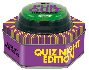 Pubquiz met buzzer volwassene