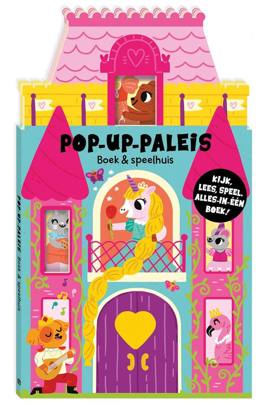 Pop-up huis - paleis 3+