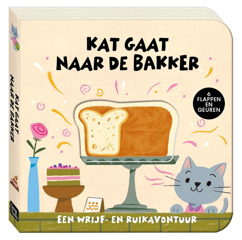 Afbeelding laden in galerijviewer, Centraal boekhuis een wrijf- en ruikavontuur - kat gaat na
