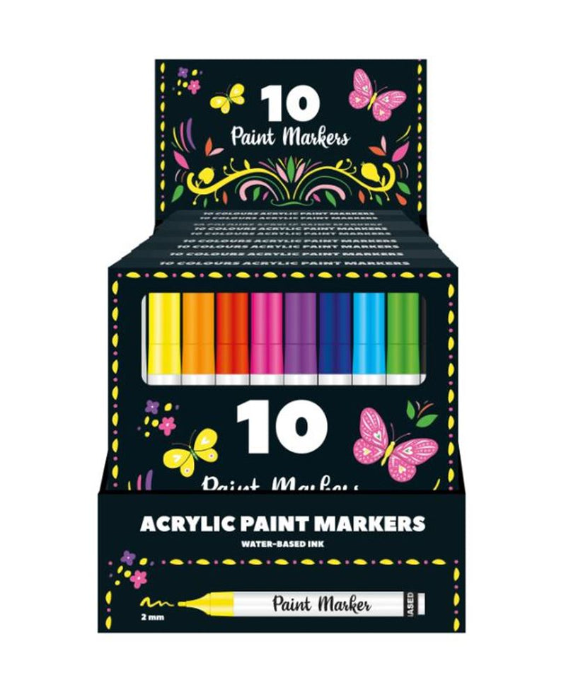 Chargez l'image dans la visionneuse de la galerie, Display paint markers. 10 stuks
