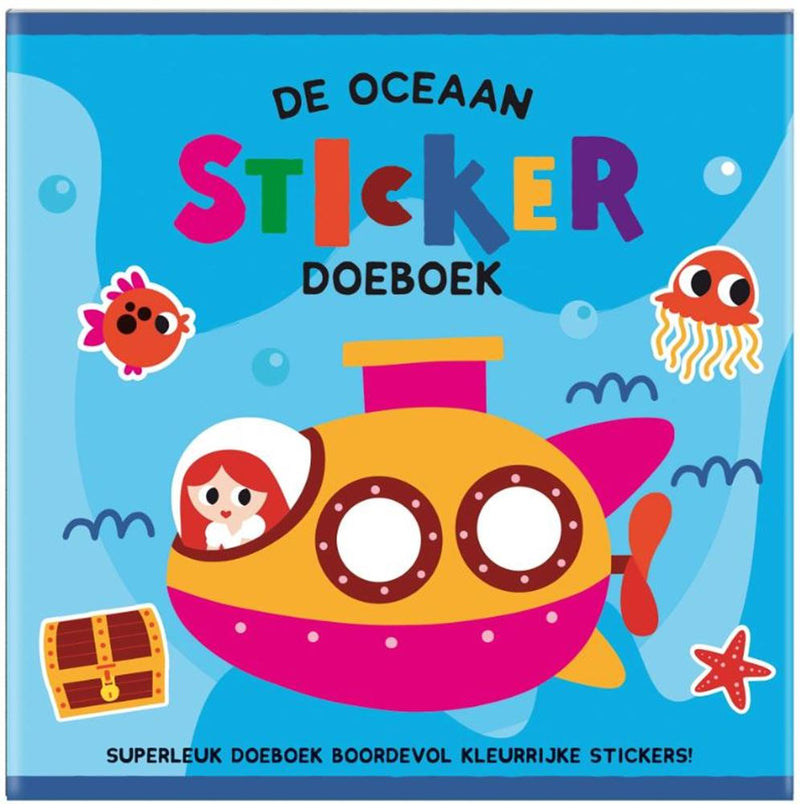 Chargez l'image dans la visionneuse de la galerie, De oceaan sticker doeboek - (set van 4)
