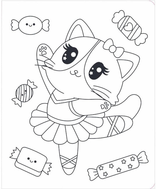 Imagebooks 4-in-1 doekboek - kawaii cuties