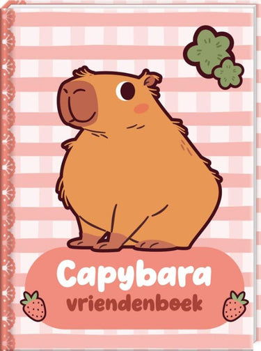 Interstat vriendenboek capybara - kinderen - hardcover - dieren
