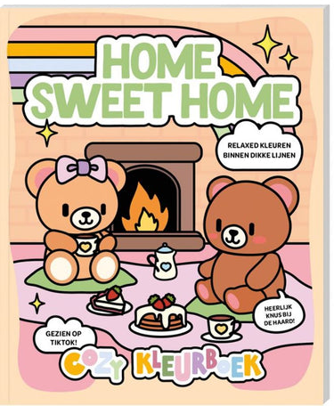Cozy kleurboek - home sweet home.