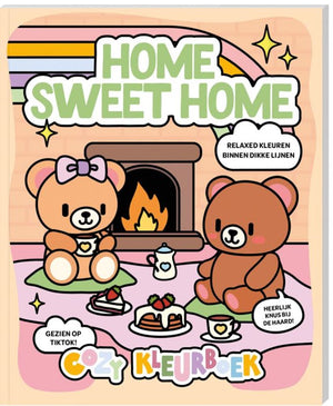 Cozy kleurboek - home sweet home.