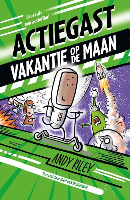 Actiegast 2 - vakantie op de maan 8+