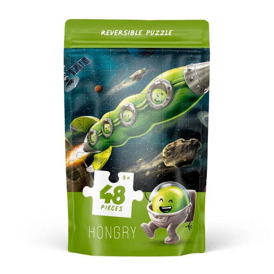 Erwtjes in de ruimte. puzzel, 48 deli 5+