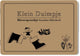 Imp kleursprookje: klein duje (3 st). 4+