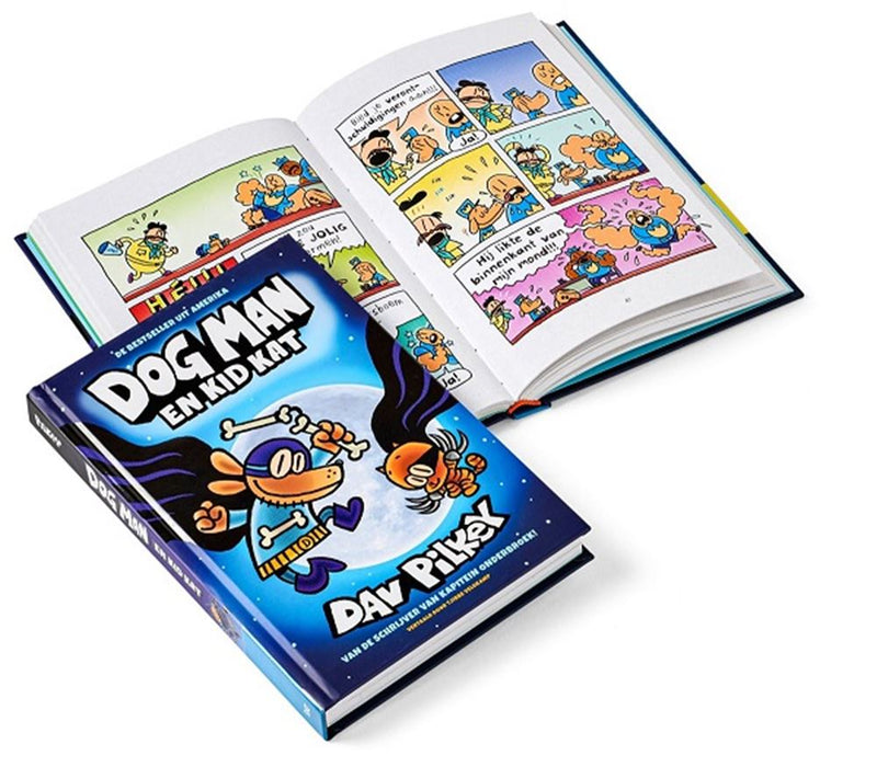 Afbeelding laden in galerijviewer, Dog man 4: en kid kat. 7+
