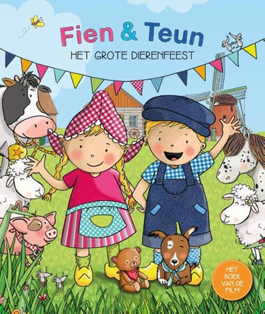 Wpg uitgevers fien teun, het grote dierenfeest. 3+